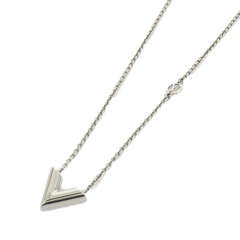 LOUIS VUITTON Silver Necklace